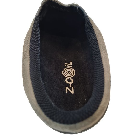 Z Coil Zueco Slip-On‎ Pain Relieving Mesh Orthotic Suede Comfort Clog Shoes SZ 8 - Picture 9 of 12
